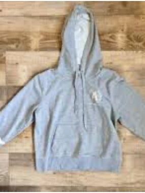 Aeropostale Light Gray Hooded Pullover